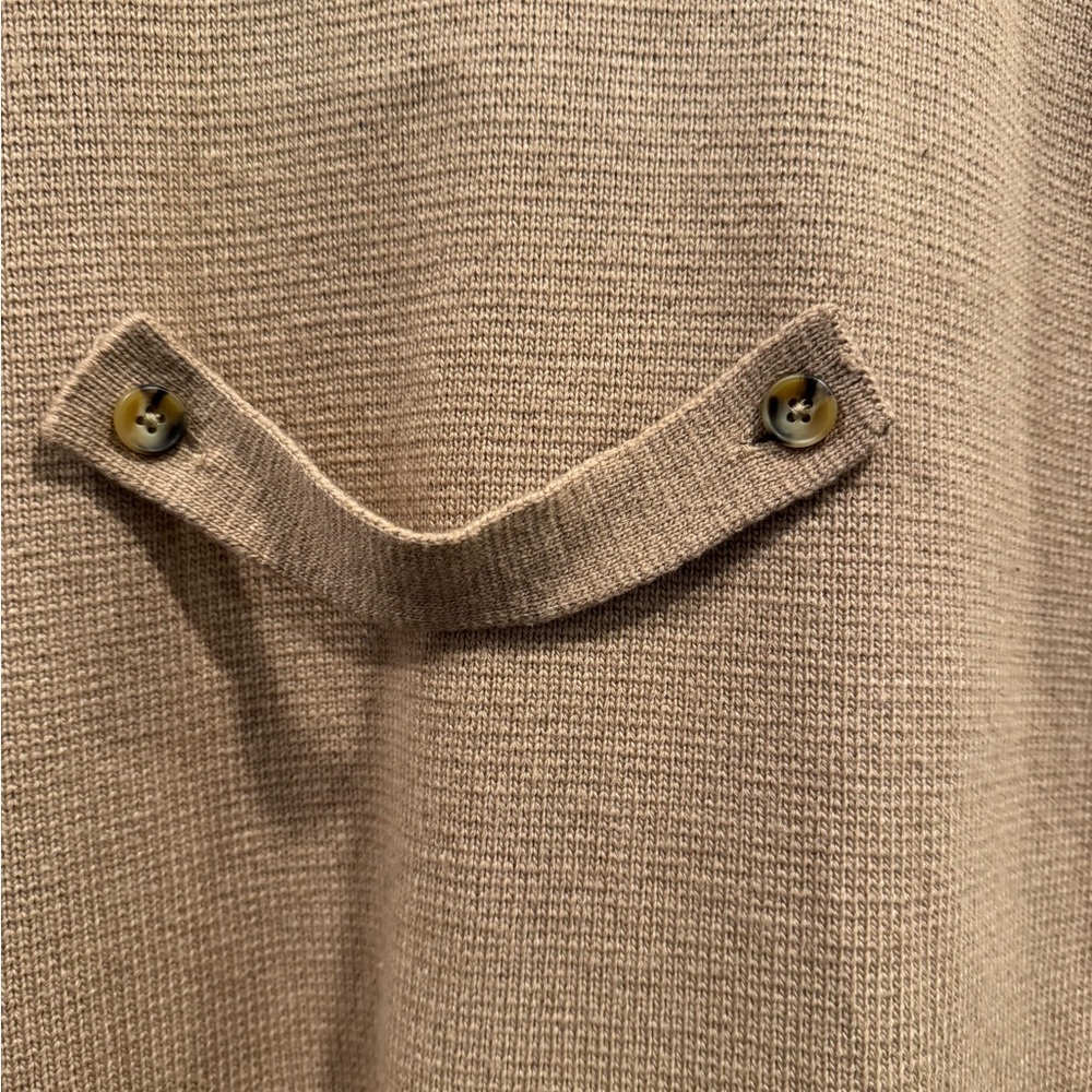 Talbots Tan Cardigan Sweater Soft Knit - Picture 7 of 9